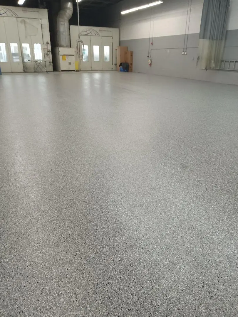 epoxy flooring garage, norwell MA.