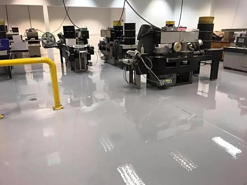 Industrial epoxy floor